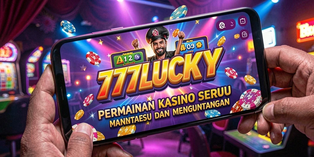 Tampilan menarik gameplay Kasino di 777LUCKY.