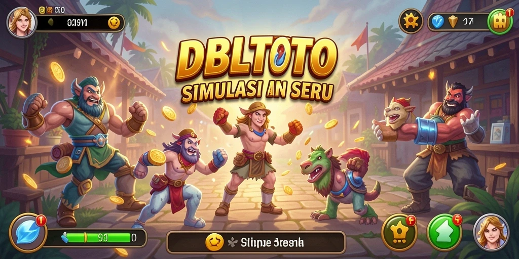Tampilan gameplay DBLTOTO yang mengesankan dan interaktif.