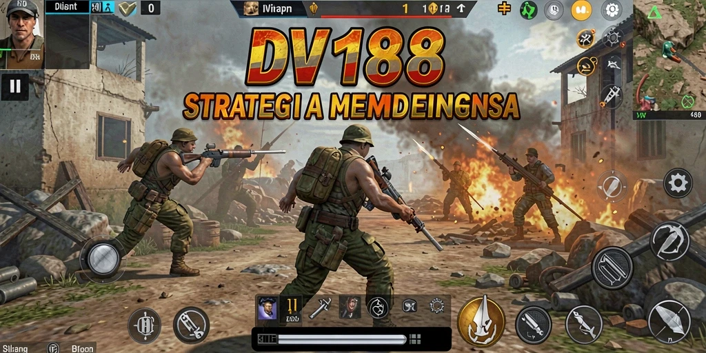 Tampilan gameplay DV188 yang seru dan penuh strategi.