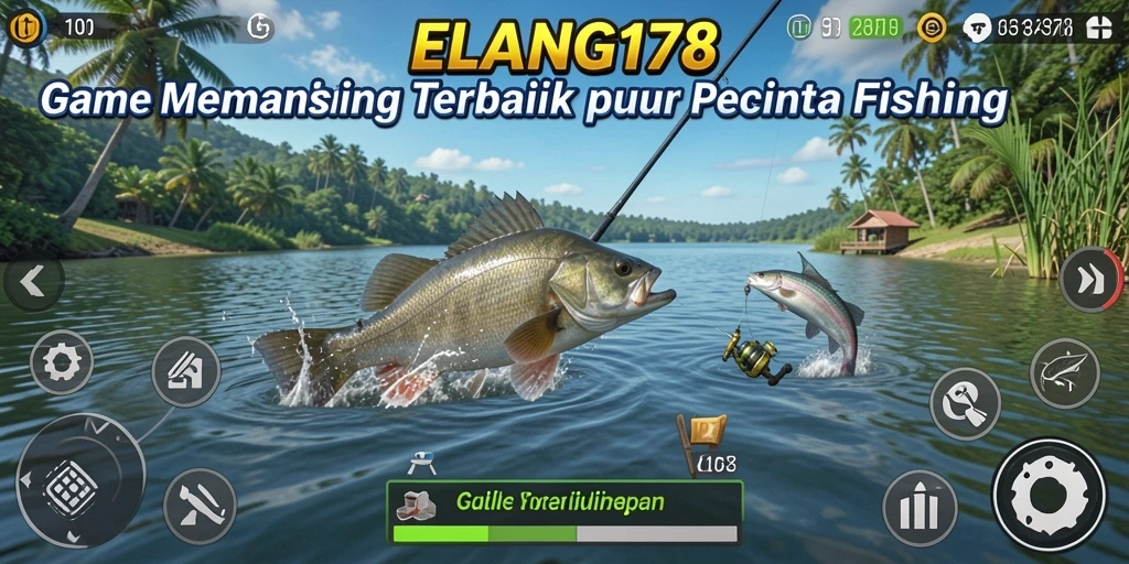 Tangkapan ikan besar dalam game ELANG178 yang seru.
