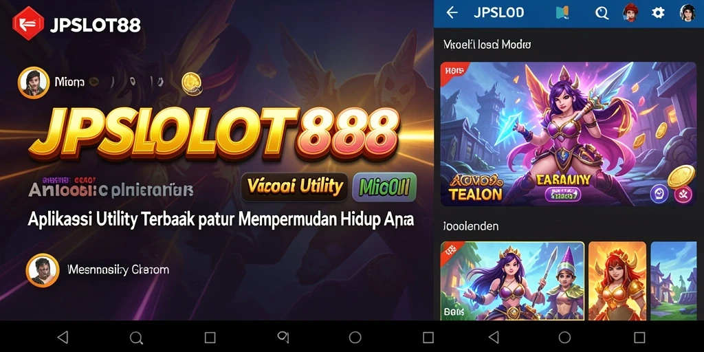 Tampilan antarmuka <strong>JPSLOT88</strong> yang intuitif dan menarik