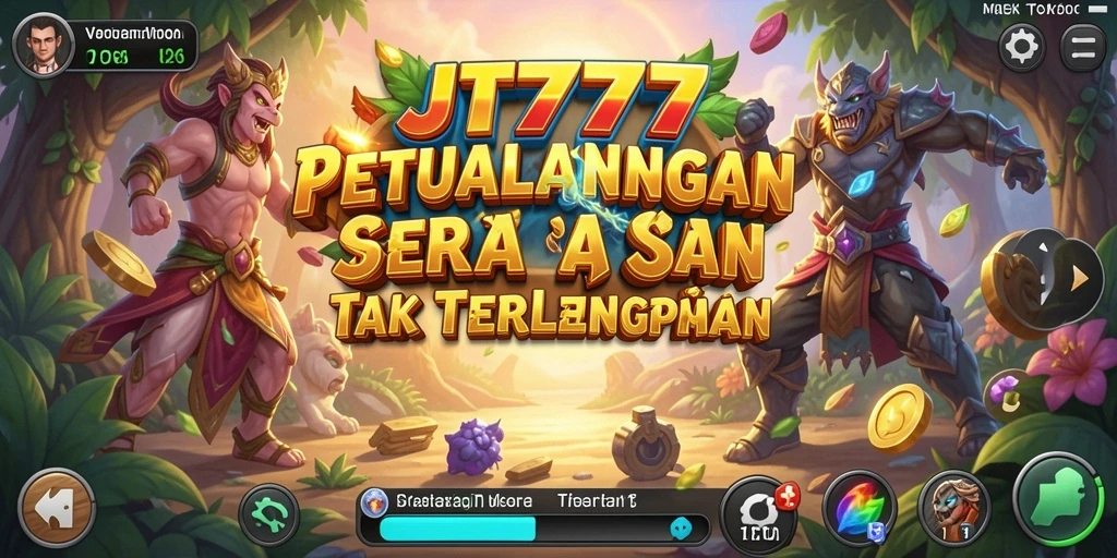 Gameplay menawan JT777 dalam petualangan seru.