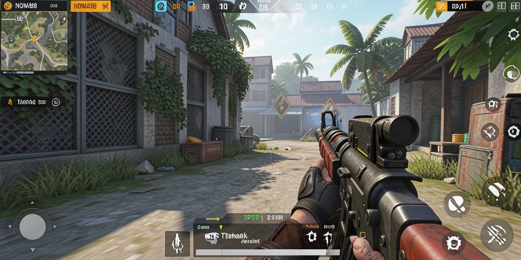 Gameplay NONA88 yang seru dan menegangkan dalam pertempuran TPS.
