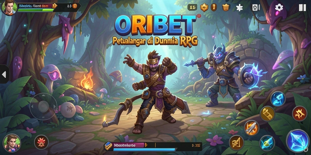 Tampilan gameplay ORIBET yang menakjubkan dan seru.