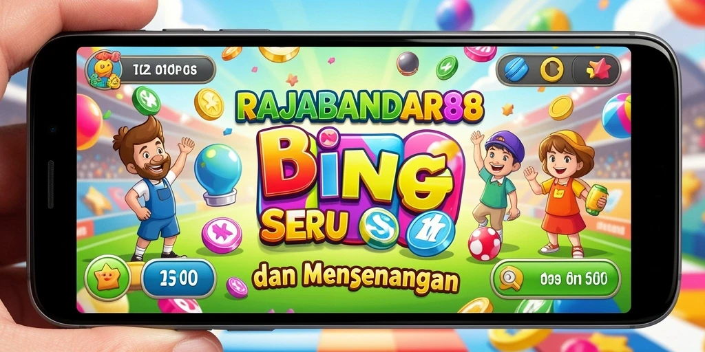 Tampilan gameplay seru dari RAJABANDAR88 dalam permainan Bingo.