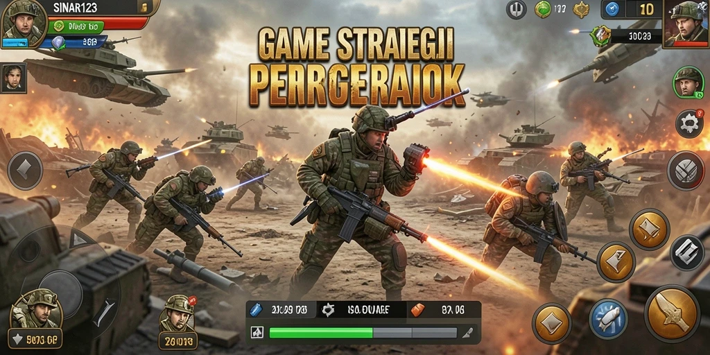 Tampilan gameplay SINAR123 dengan strategi SLG yang mendebarkan.