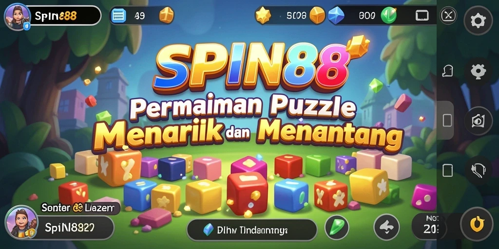 Tampilan gameplay menantang dari SPIN88 yang penuh dengan teka-teki.
