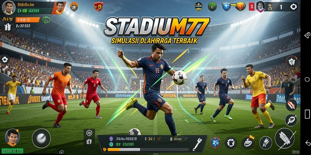Tampilan menarik dari gameplay <strong>STADIUM77</strong> dengan aksi penuh strategi.