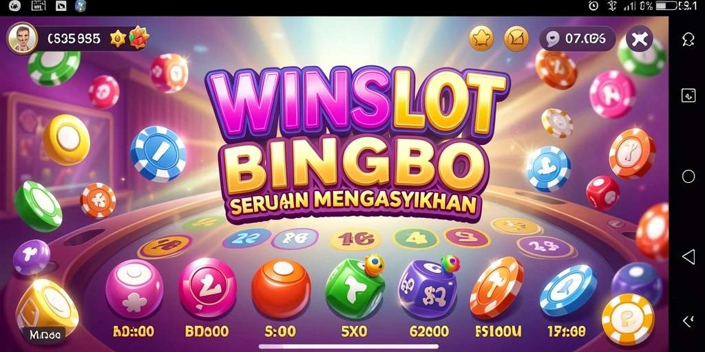 Tampilan gameplay seru dalam aplikasi WINSLOT Bingo.